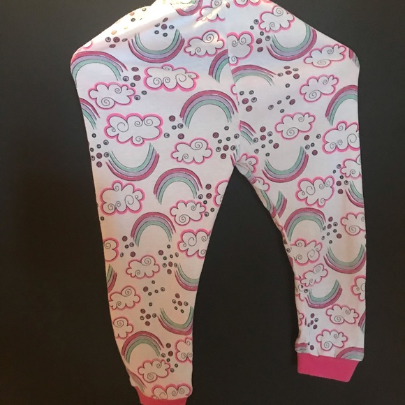 2piece set rainbow cloud design pj’s - Picture 3 of 5